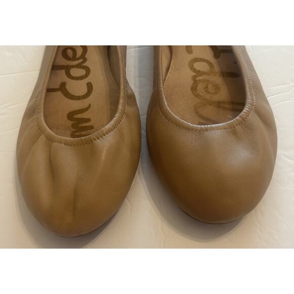 Sam Edelman Noah Tan Ballet Flats Size 10 M Leather SlipOn Classic Shoes Comfort - Picture 11 of 11